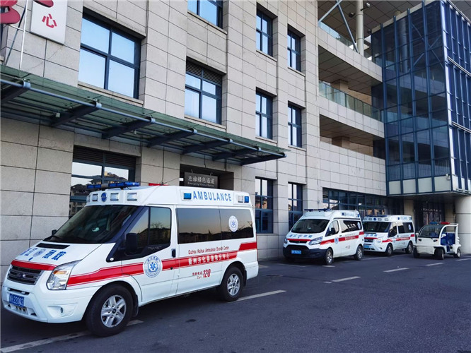 肃南救护车出租服务案例4
