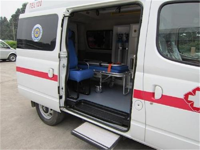 肃南救护车出租服务案例7