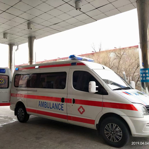 肃南救护车出租服务案例2